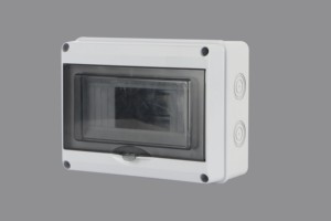 <span class=keywords><strong>Precio</strong></span> al por mayor HT plástico ABS 2 3 5 8 12 vías panel eléctrico caja de distribución transparente - Product Image 2