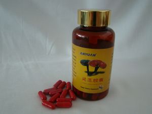 Kapsul ekstrak Jamur Reishi merah/<span class=keywords><strong>Lingzhi</strong></span>/merah standar terbaik Ganoderma lucium/<span class=keywords><strong>Lingzhi</strong></span>/merah 100 Kapsul - Product Image 5
