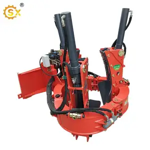 Transplanter Tree Mover Machine Tree Mover Transplanter Machine Hydraulic Spade Digging Tree Removeal For Skid Steer Loader
