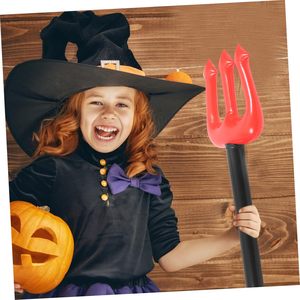 <span class=keywords><strong>Accessoire</strong></span> d'Halloween diabolique, jouet gonflable, trident, arme en PVC souple pour costumes - Product Image 5
