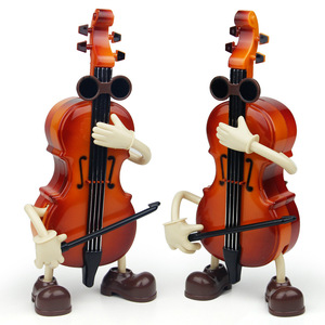 Caja Musical de Plástico con Mecanismo de Relojería, Diseño de Violonchelo, Regalo/Presente Festivo, por Romantic Music Box, Venta al Por Mayor - Product Image 2