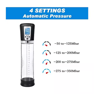 Bomba de Vacío de Aire Automatizada y Masturbador Eléctrico Recargable por USB para Agrandamiento Masculino - Product Image 5