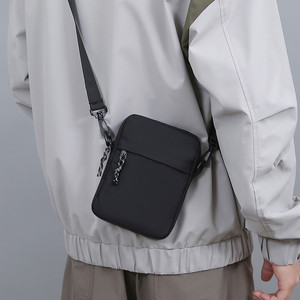 New Fashion Herren Cross body Satchel Messenger Bags Taillen gürtel mit Reiß verschluss Oxford Material Polyester Futter Brusttasche - Product Image 3