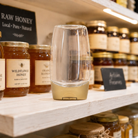 Bouteille souple ovale personnalisée de qualité alimentaire pour miel, ketchup, confiture, sauce salade – Contenant vide à inverser
