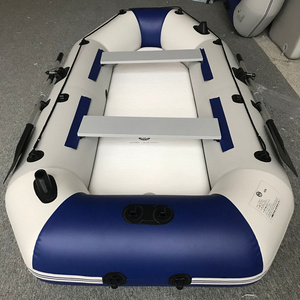 Canoë de pêche gonflable en PVC pour 5 personnes, 330 cm, avec accessoires et 4 gilets de sauvetage de luxe pour sports nautiques en plein air - Product Image 5