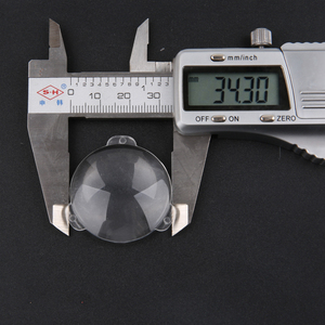 เลนส์ biconvex VR อะคริลิคโปร่งใสขนาดเส้นผ่าศูนย์กลาง34มม. ความยาวโฟกัส45มม. เลนส์ Google cardboard พร้อม3แผ่น - Product Image 6