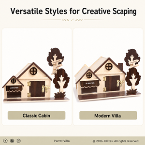 Escondite <span class=keywords><strong>de</strong></span> Cerámica para Hámster, Resistente a Mordeduras, Color Marrón Avellana, Refrescante para el Verano - Product Image 4