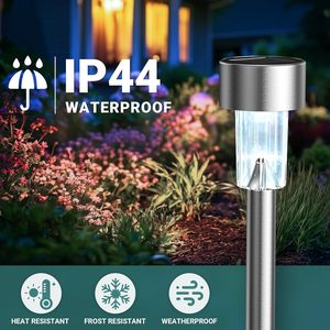 Luces Solares <span class=keywords><strong>para</strong></span> Exteriores, LED ABS, Paquete de 12, Sensor de Movimiento, IP44, Impermeables, <span class=keywords><strong>para</strong></span> Jardín, Patio, Césped y Paisaje - Product Image 4
