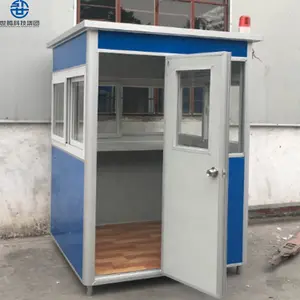 Prefabricate Security Booth Cheap Prefab Homes Hot Sales Security Guard Kiosk Prefab Guard House