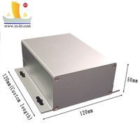 Kotak kontrol suplai daya, ekstrusi fabrikasi elektronik langsung dari pabrik bahan Aloi aluminium dengan catu daya