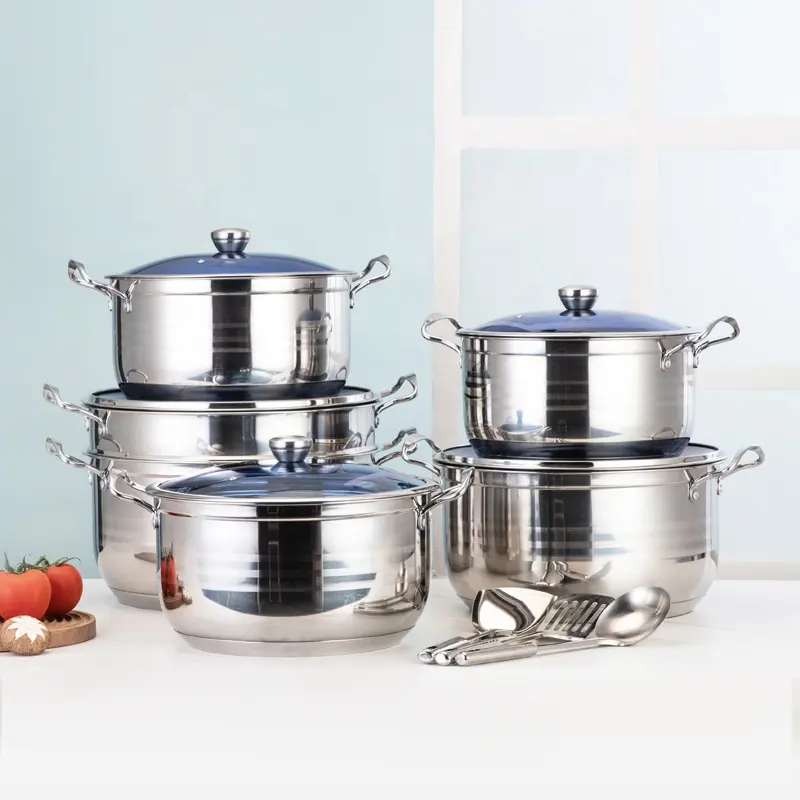 Xinyuan — ensemble d'ustensiles de cuisine, casseroles de cuisine, design populaire, grands pots en fonte, casseroles, ustensiles de cuisine