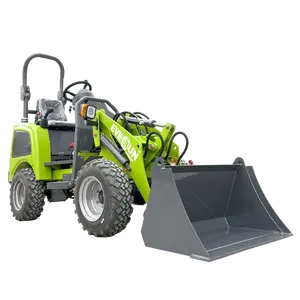 EVERUN EREL05 0.5 Ton Mini Shovel Loader Small Compact Multifunctional Articulated Electric Wheel Loader Mini For Sale