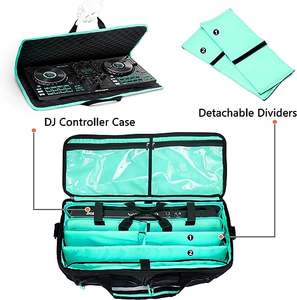 Bolsa Organizadora de Cables Electrónicos Portátil de Doble Capa, Bolsa de Almacenamiento de Accesorios Digitales de Lona Simple con Cierre de Cremallera - Muestra Gratuita - Product Image 3