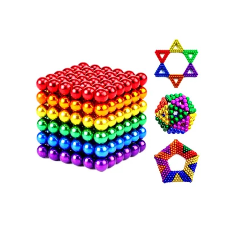 25 anni produttore colorato neodimio magnetico palle giocattolo Buckyball Fidget giocattoli In magazzino