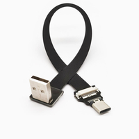 Ugreen — câble USB 3.1 Type c FPV, ruban mince et plat de Type A à Type C, angle droit à 90 degrés