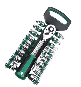 Juego de 20 mangos de espejo de 1/2 pulgada, herramientas de reparación automotriz, llave de carraca de liberación rápida - Product Image 3
