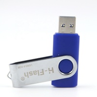 Memoria USB H-Flash, Memoria USB Profesional de Fábrica de 1GB 2GB 16GB 32GB 64GB 128GB 256GB con Anillo para Llaves