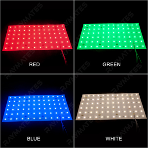 Farbiges <span class=keywords><strong>LED</strong></span>-Display-Lichtpanel RGBW DC24V für Werbung, 72 LEDs, 6 LEDs kürzbar, 14.4W, Dimmbare 5050 <span class=keywords><strong>LED</strong></span>-Hintergrundbeleuchtungsplatte - Product Image 2