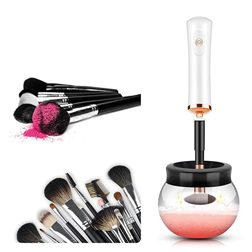 Personal use Automatic Makeup Brush Cleaner and Dryer Machine Electric Cosmetic Make Up Brushes Set Cleaning Tool