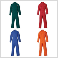 Combinaison FRC Combinaisons ignifuges en coton Vêtements de construction Salopette pour hommes Uniforme de travailleur d'usine