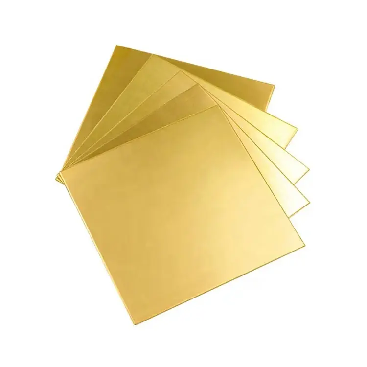 Plate Decorbarve Material Zinc Plated Copper Sheet Excellent Quality H62 Brass Rodsdard Bronze Thickness 0.2mm-10mm 1kg Standard