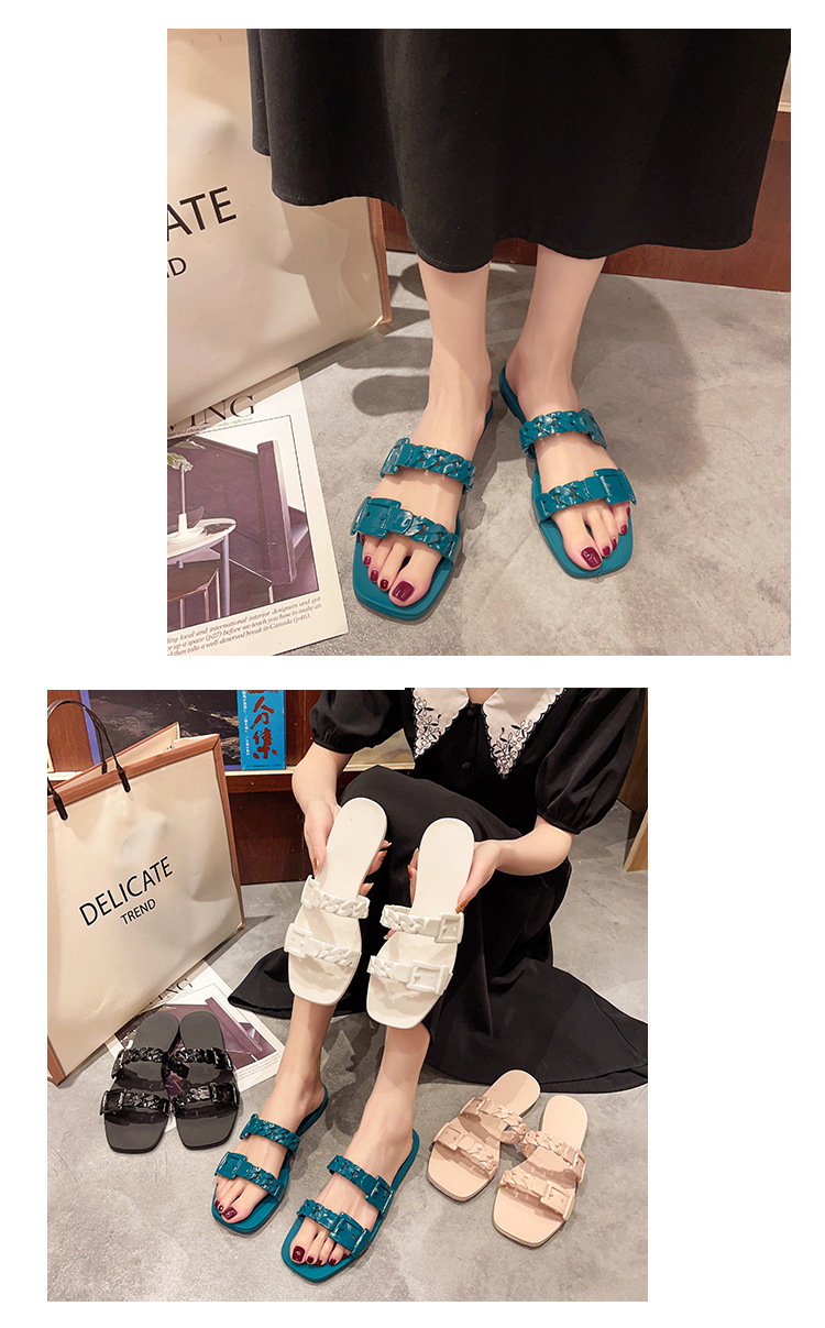 Women Sandal Slippers Fairy Style Ladies Summer Sandals Fashion Casual Slides Slippers