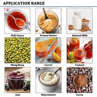 Machine à broyer colloïdale de qualité alimentaire certifiée CE Maxwell pour la mayonnaise, la pâte de sésame, la sauce chili, le lait, le maïs, le soja