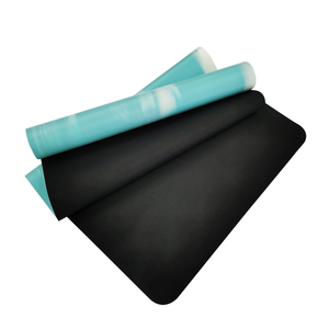 Tapis de yoga <span class=keywords><strong>BESA</strong></span> personnalisé, écologique, antidérapant, en caoutchouc naturel, avec lignes d'alignement dorées de qualité supérieure, épaisseur 4,5 mm - Product Image 4