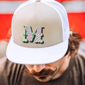 Gorra de poliéster de 5 paneles al por mayor, gorras ajustadas deportivas a la moda, gorra de béisbol personalizada, gorras de camionero bordadas en 3D - Product Image 1