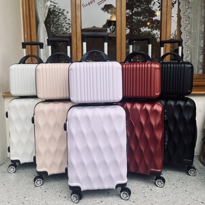 Valise à roulettes universelles en ABS, ensemble de quatre pièces 12/20/24/28 pouces, <span class=keywords><strong>bagage</strong></span> cabine sur mesure <span class=keywords><strong>pour</strong></span> le commerce extérieur, étanche - Product Image 4