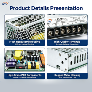 LRS Series CCTV Switching Power Supply 35W 50W 75W0100W 350W SMPS <strong>12V</strong> 24V 48V for Automation Equipment - Product Image 4
