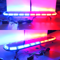 Barre lumineuse de toit rotative d'urgence LED CIGO 8408 1,2 m rouge bleu blanc 12-30V