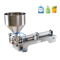 Machine de remplissage pneumatique horizontale de petite capacité, pour le remplissage de pate de type visqueux