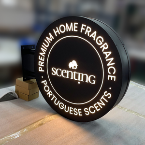 Trang trí tùy chỉnh ánh sáng Hộp Dấu hiệu quảng cáo dấu hiệu dễ dàng cài đặt thương mại đường phố signage - Product Image 5