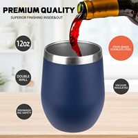 Gobelet à vin Moioco avec couvercles, plusieurs couleurs, garde les liquides chauds ou froids