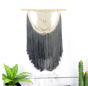 Artesanía, nuevo diseño, macramé, Boho, para colgar en la pared, arte de decoración del hogar - Product Image 5