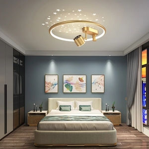 Moder Starry sky LED plafoniera per camera dei bambini camera da letto casa bambini plafoniere per bambini Decor Light Fixtures - Product Image 5