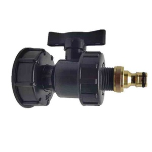 ข้อต่อเกลียวก๊อกน้ำสำหรับถัง IBC รุ่น S60X6 สำหรับเชื่อมต่อถัง IBC ข้อต่อท่อระบายน้ำ ข้อต่อสายยางรดน้ำ วาล์วสวน ข้อต่อก๊อกน้ำ - Product Image 1