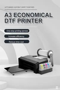Impresora DTF A4 A3 + A3, tamaño económico, de alta calidad, para impresora de transferencia de película PET L1800
