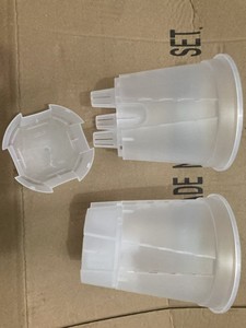 Macetas de autorriego para plantas de interior, transparentes con orificios de drenaje, macetas de plástico con depósito de agua para el hogar - Product Image 6