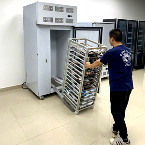 Nouvel équipement de congélateur de plaque de souffle de congélation d'éclair de choc rapide pour la conservation des aliments pour le stockage d'aliments surgelés - Product Image 2