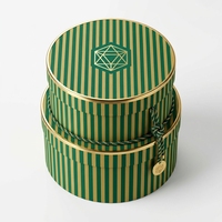 Boîte à fleurs ronde de luxe personnalisée, boîte en papier ronde haut de gamme avec poignée pour bouquet de mariage, emballage cadeau, écologique