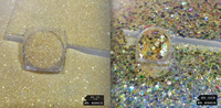 Paillettes Chunky Iridescent Résistantes aux Solvants en Vrac pour Boules à Neige, Gobelets en Époxy, Arts et Artisanat, Décorations pour Ongles et Slime