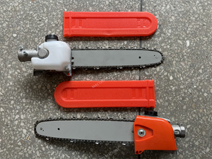 Tête de scie à chaîne de 12 pouces pour débroussailleuse et coupe-bordures, tête de scie à essence/électrique, pièces de rechange pour outils de jardin - Product Image 4