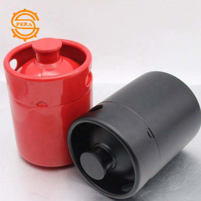 Mini Growler Tabletop Dispenser Beer Spear Double Ball Lock Spear for 2Liter 5Liter 10Liter Mini Beer Keg With
