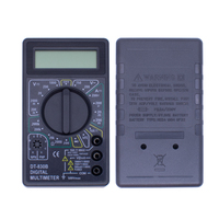 Multimètre Numérique LCD DT-830B, Voltmètre Ampèremètre Ohmmètre Électrique AC/DC 750/1000V, Testeur Ampères Volts DT-830B