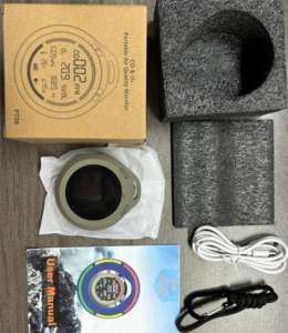 Перезаряжаемый датчик качества воздуха, 7 в 1 - Product Image 6