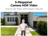 4mp Smart Draadloze Intercom 5200Mah Batterij Cloudedge Afstandsbediening Slimme Deurbelcamera 2.4G Wifi Dubbele Lens Video Deurbelcamera