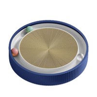 Griffoir extra-large avec boule, sans poussière, durable, lit pour chat tout-en-un, jouet à griffer pour chat, style mignon, aucun assemblage requis