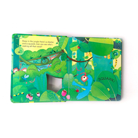 Service d'impression Livres pour enfants à rabat 3D Livre pop-up pour enfants La jungle Livre cartonné relié